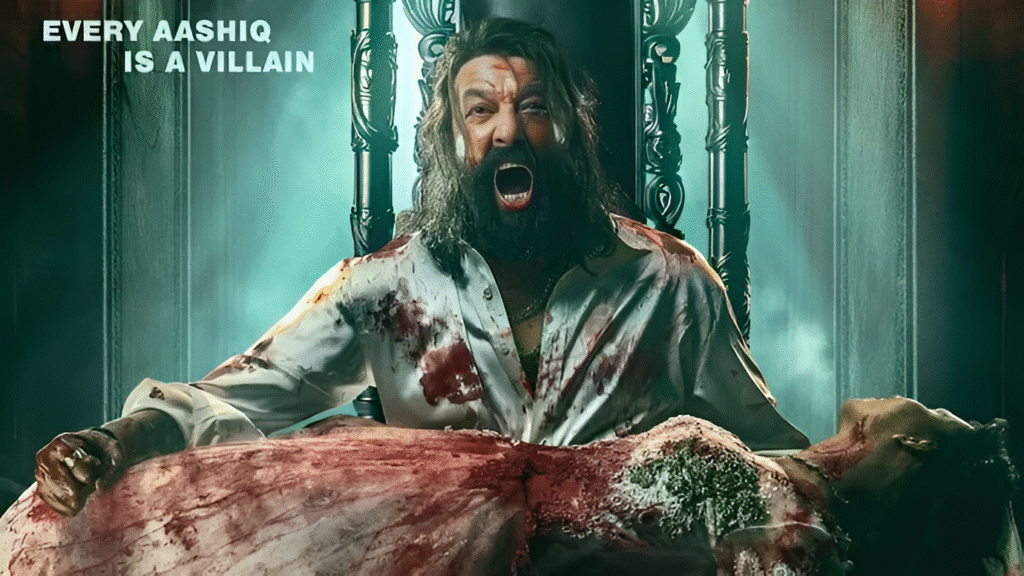 Sanjay Dutt’s blood-soaked look