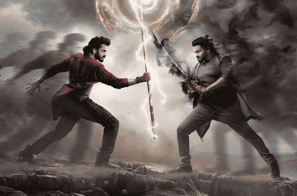 Teja Sajja faces Manchu Manoj’s Black Sword