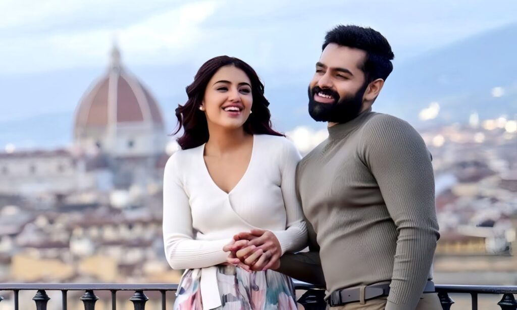 Nivetha Pethuraj with Ram Pothineni