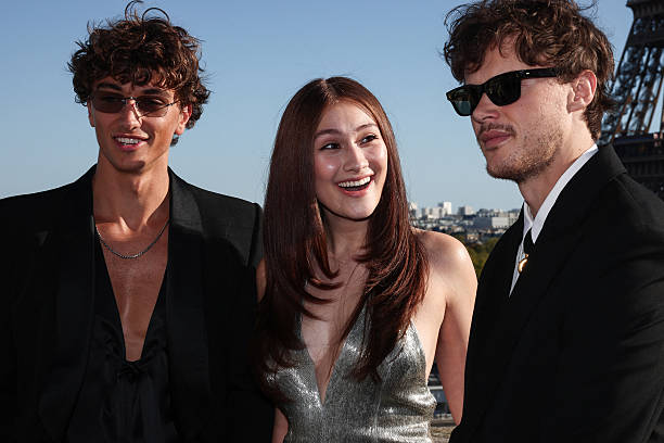 Gavin Casalegno, Lola Tung and Christopher Briney