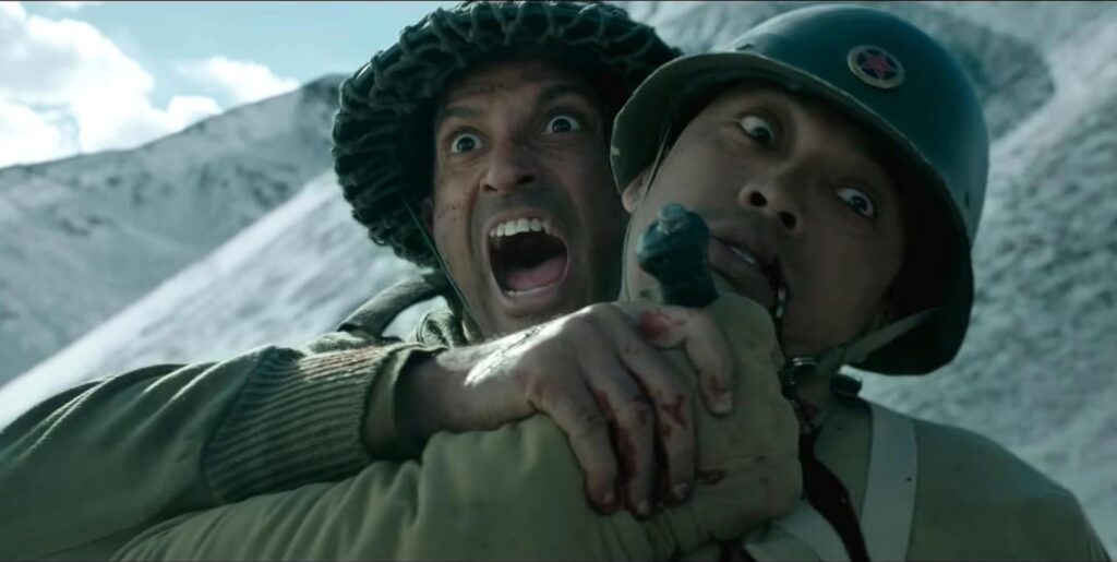 Farhan Akhtar in 120 Bahadur movie review still from the war drama