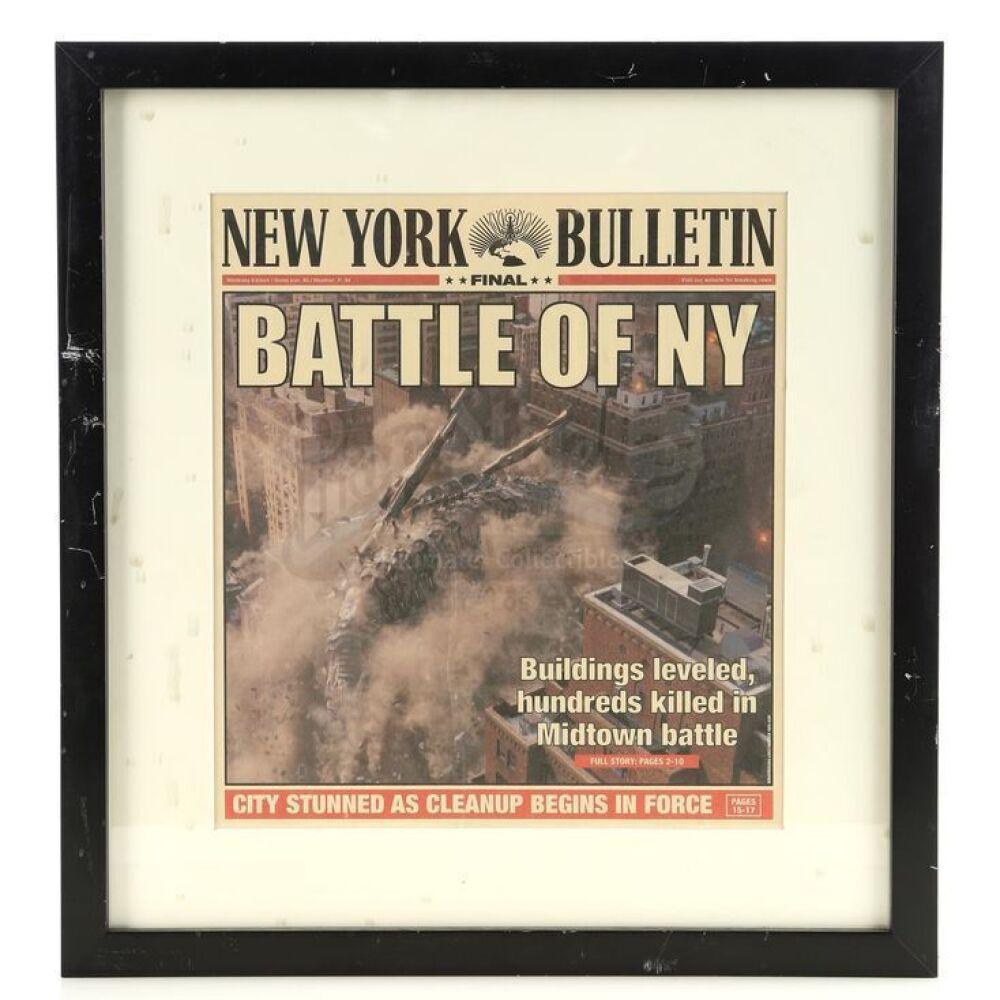 New York Bulletin Battle of New York newspaper hidden MCU reference in Daredevil