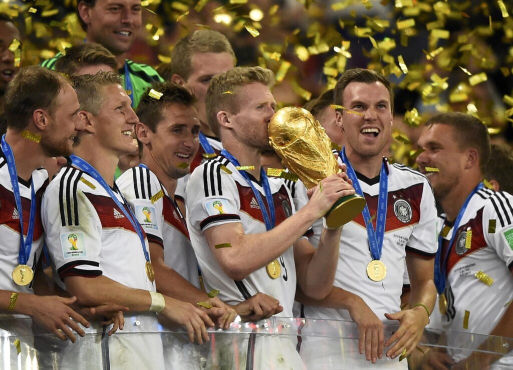 Germany celebrates winning the 2014 FIFA World Cup, adding another unforgettable chapter to FIFA World Cup history.
