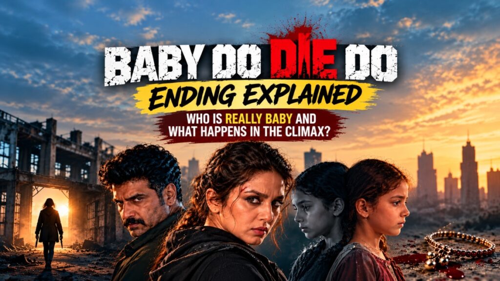 Baby Do Die Do Ending Explained featuring Huma Qureshi and the film's main characters